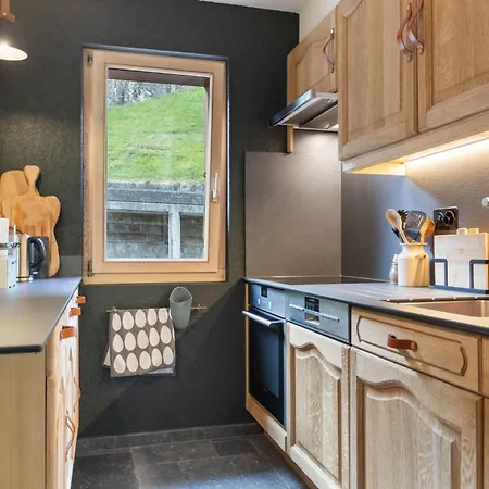 公寓 Val D'illiez, 6 Pers - Balcon Et Vue - Parking 瓦尔·蒂利兹