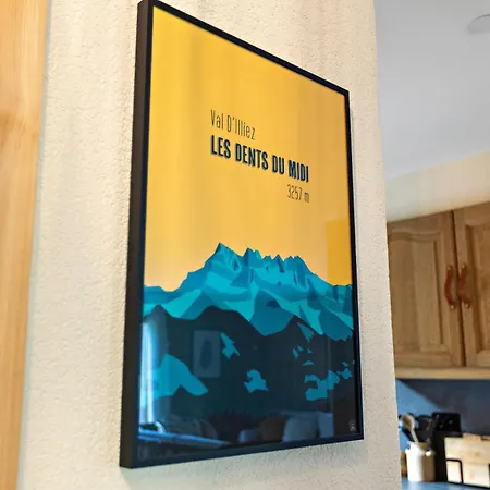 Val D'illiez, 6 Pers - Balcon Et Vue - Parking * Val dʼIlliez